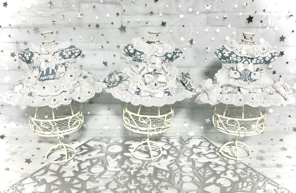 ふわふわ♡ゆきのようせいどれす