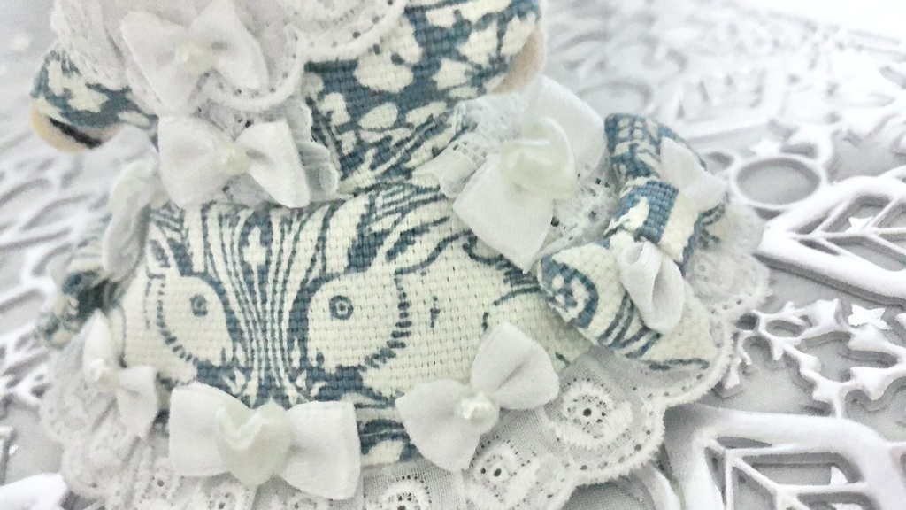 ふわふわ♡ゆきのようせいどれす