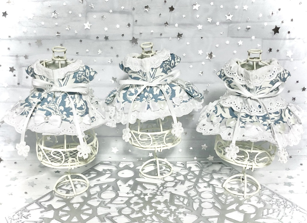 ふわふわ♡ゆきのようせいどれす