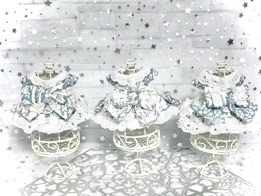 ふわふわ♡ゆきのようせいどれす