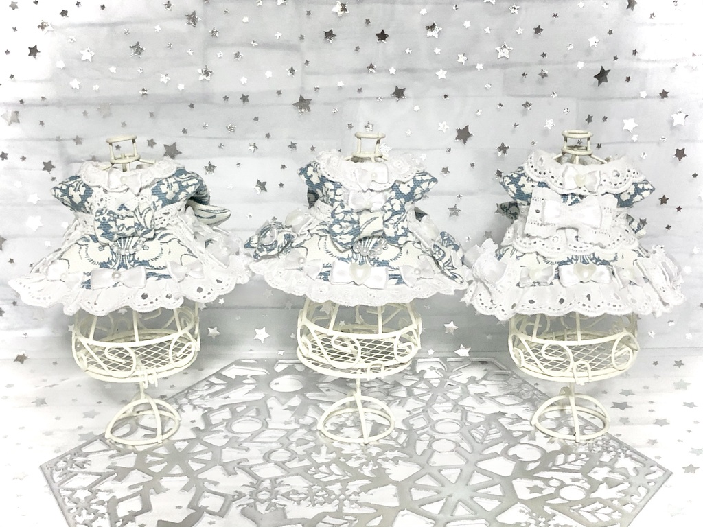 ふわふわ♡ゆきのようせいどれす