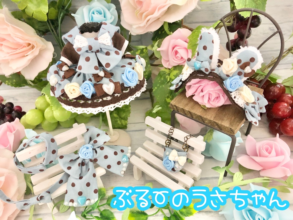 【3/28 21時頃入荷予定】ぴょんぴょん♡うさちゃんのいーすたーどれす