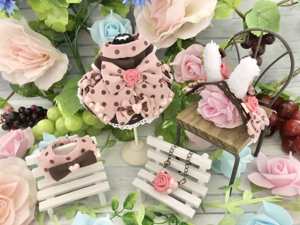 【3/28 21時頃入荷予定】ぴょんぴょん♡うさちゃんのいーすたーどれす