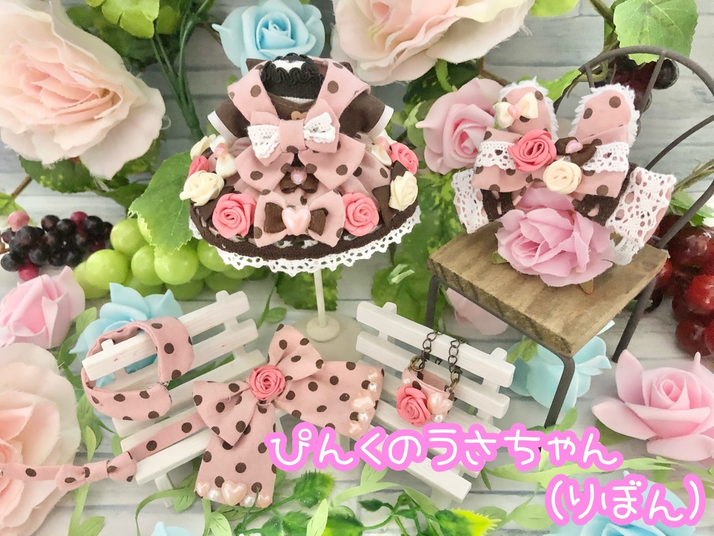 【3/28 21時頃入荷予定】ぴょんぴょん♡うさちゃんのいーすたーどれす