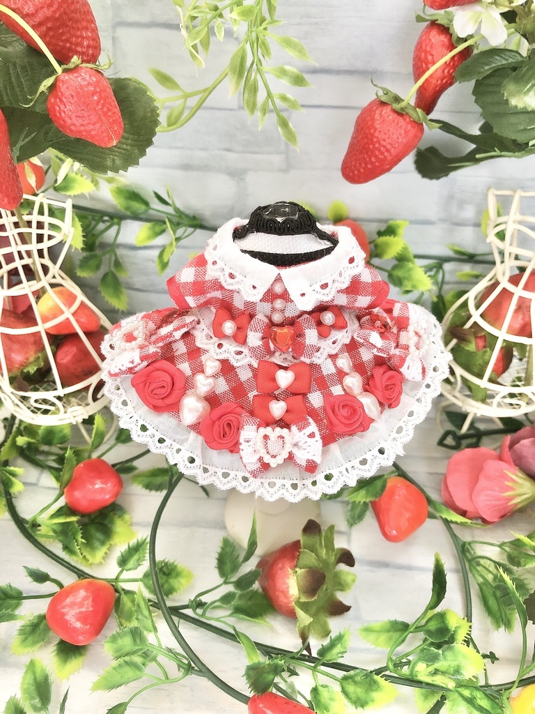 【7/25 21:30頃入荷予定】しろねこちゃんのぴかぴか♡はーとどれす