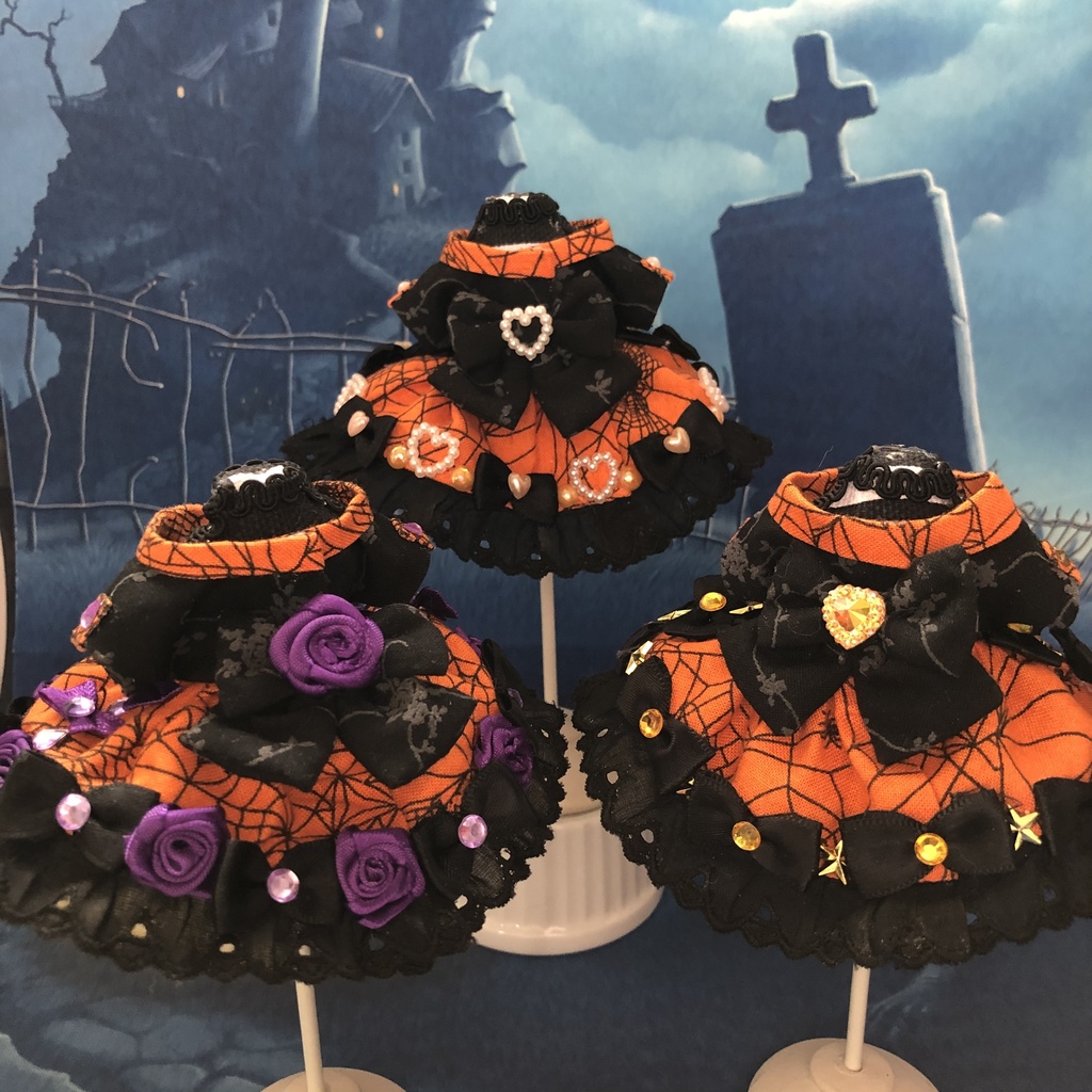 Sorcière et folletta gothique robe