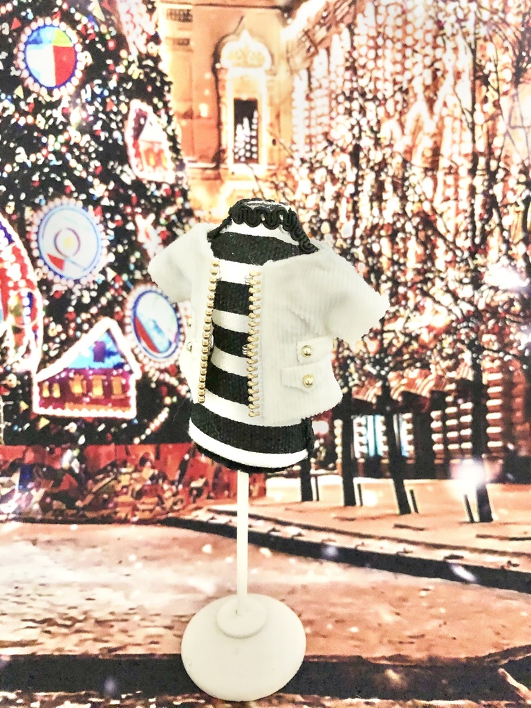 【再販】付け襟付きコーデュロイロングコート