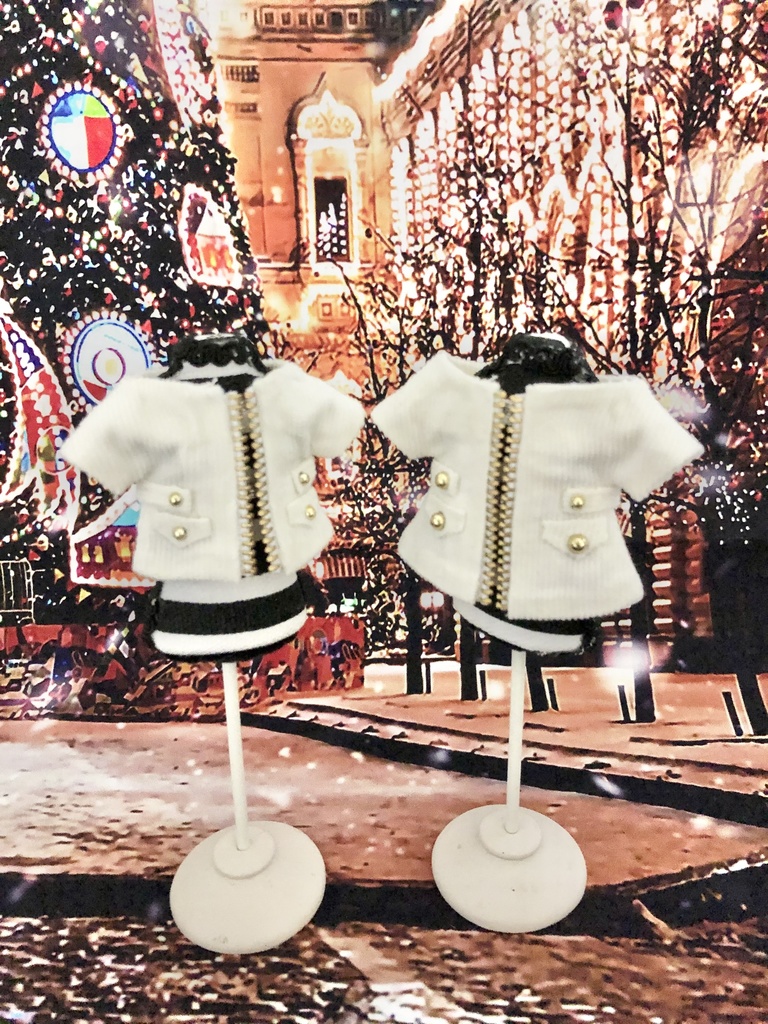 【再販】付け襟付きコーデュロイロングコート