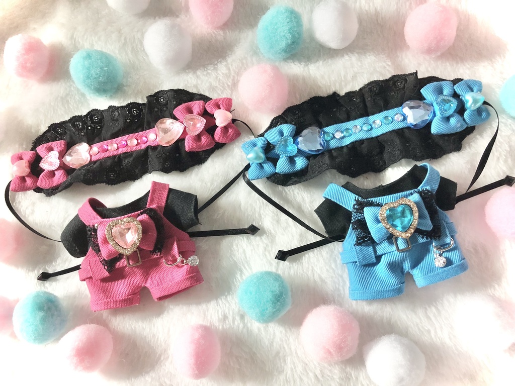 ♡小悪魔うさちゃん♡DRESSSET♡&サロペットセット