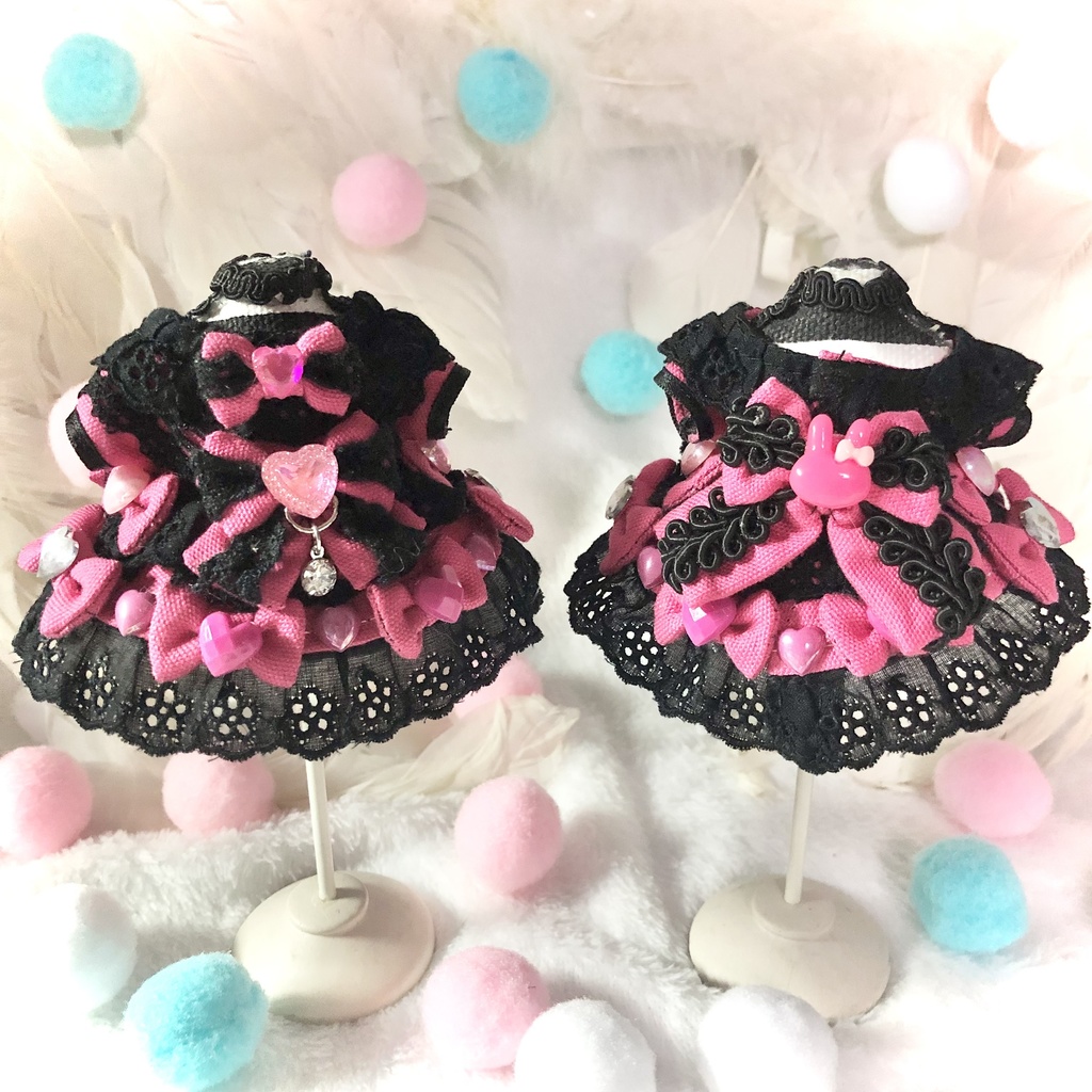 ♡小悪魔うさちゃん♡DRESSSET♡&サロペットセット