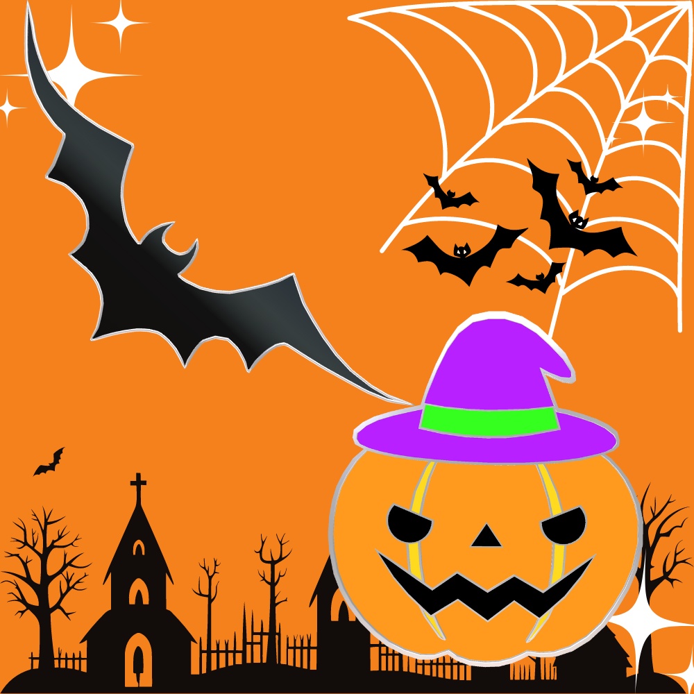 【VRC想定】Halloween pin