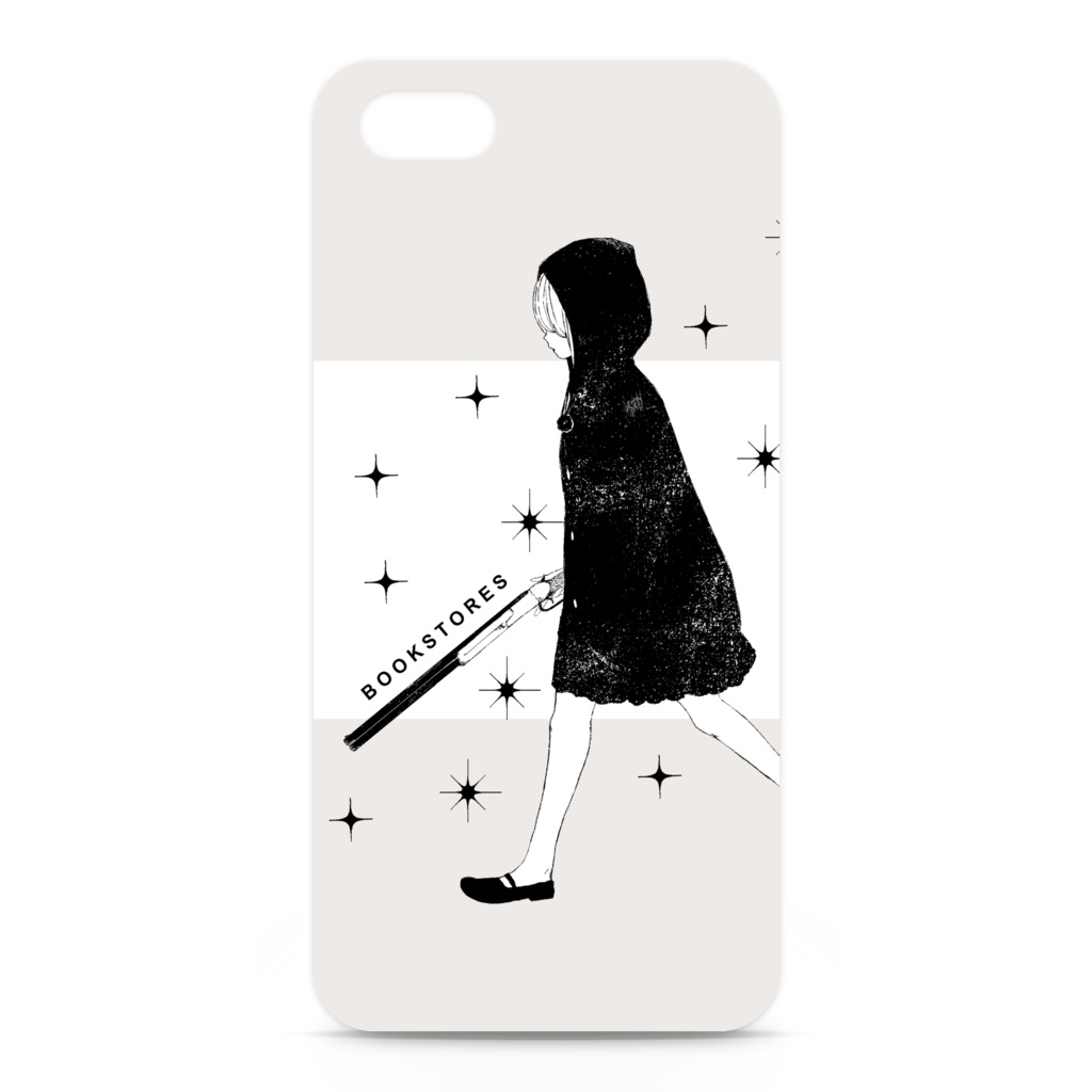 「little red riding hood 」iPhone5用ケース(側面印刷なし)