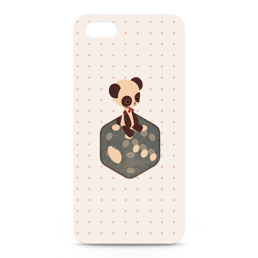 テディパンダ iPhone用ケース iPhone 5 /5 SE / 6 / 6s / 6 Plus / 7 / 7 Plus / 8 / 8 Plus / XS / X