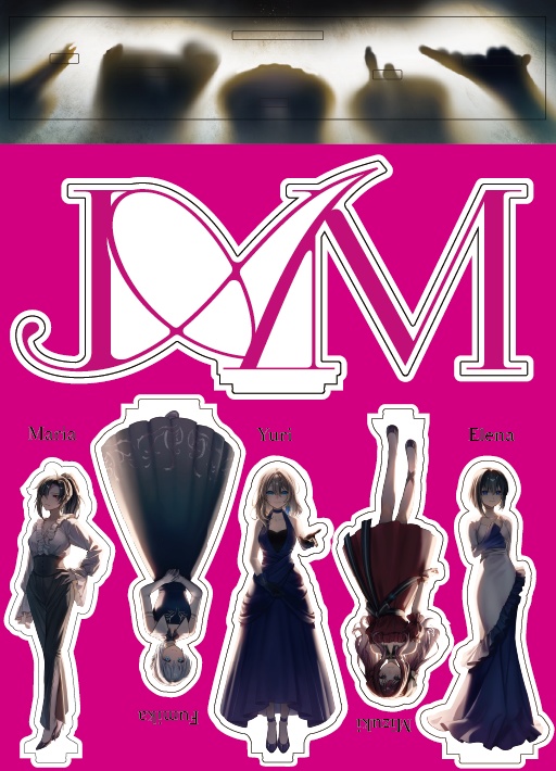 7th Album 記念アクリルジオラマ