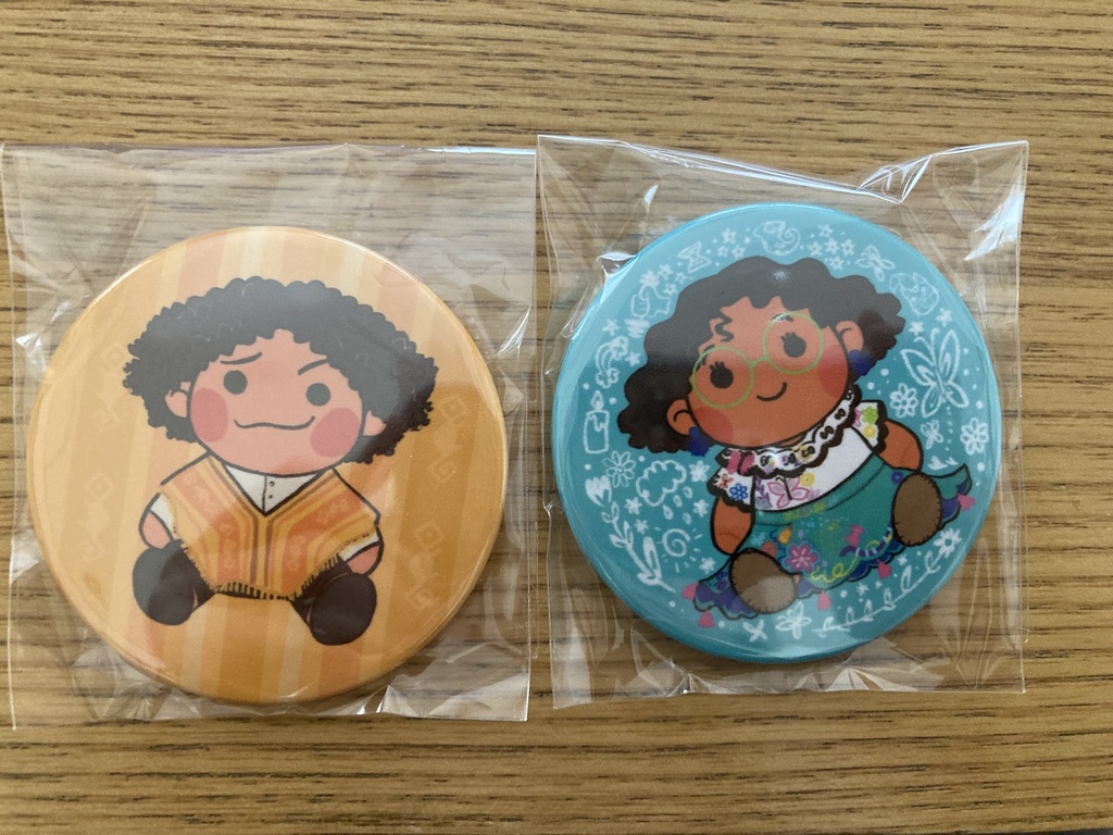 ミラベル＆カミロ缶バッジ