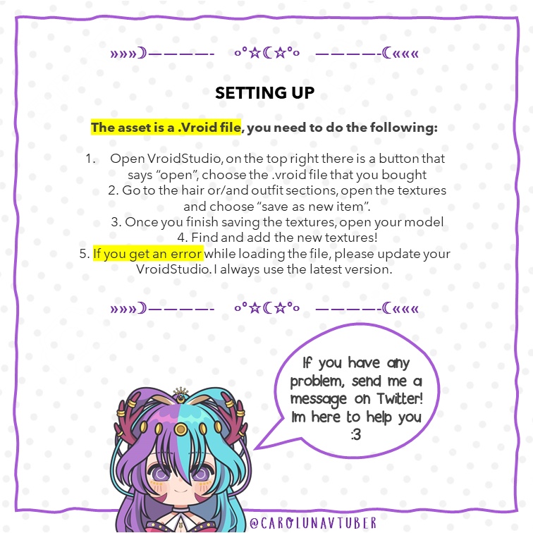 【VROID: Outfit】Cempasúchil Catrina