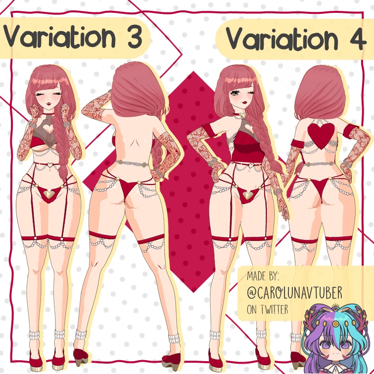 【VROID: Outfit】Love Dress