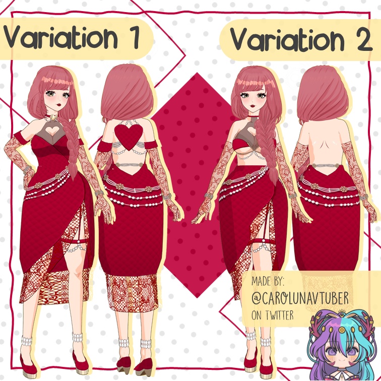 【VROID: Outfit】Love Dress