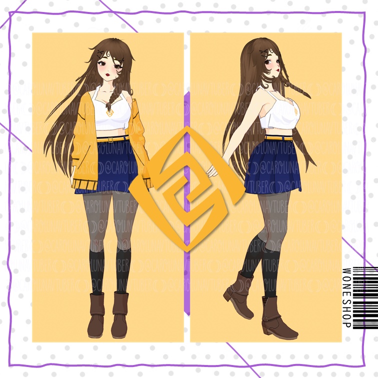 【VROID: Outfit】Confy Elemental Outfit