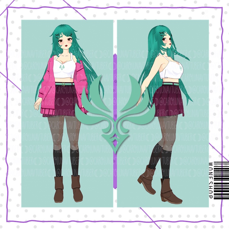【VROID: Outfit】Confy Elemental Outfit