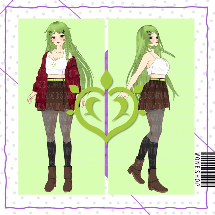 【VROID: Outfit】Confy Elemental Outfit