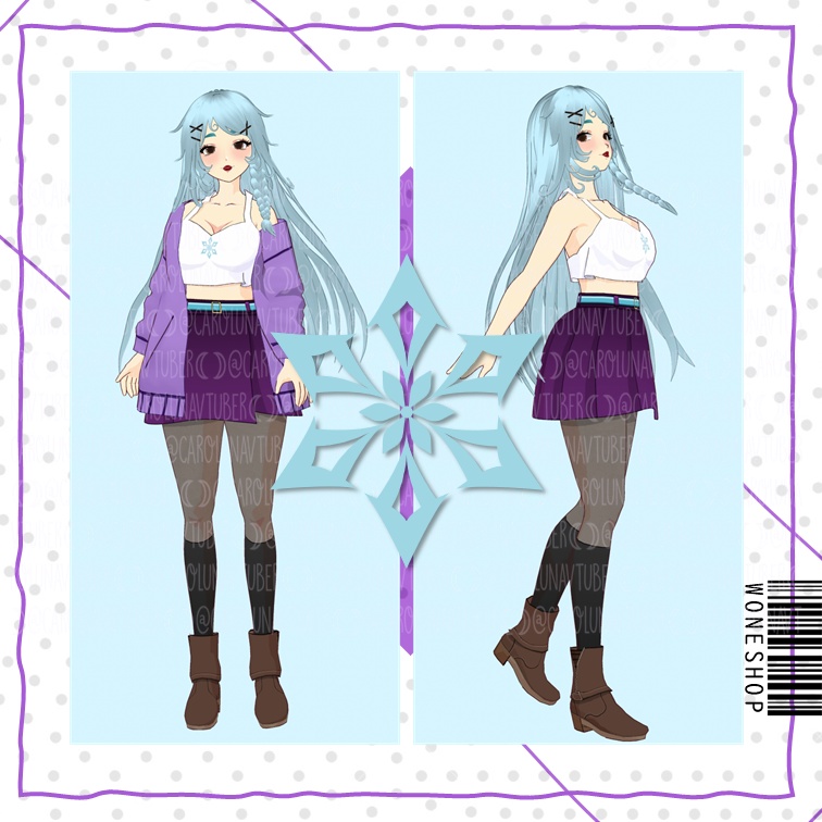 【VROID: Outfit】Confy Elemental Outfit