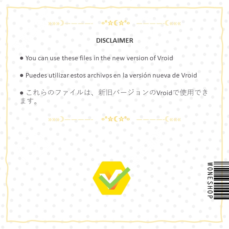 【VROID: Outfit】Confy Elemental Outfit