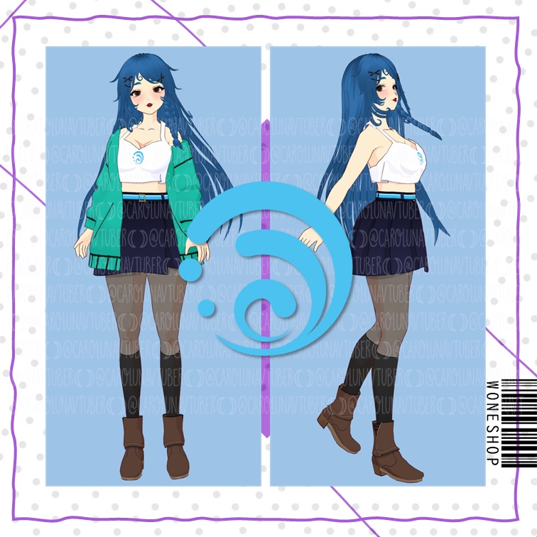 【VROID: Outfit】Confy Elemental Outfit