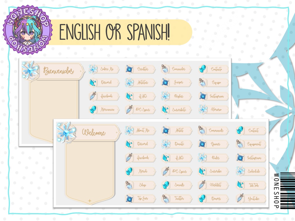 【Twitch: Panels】Elemental Panels