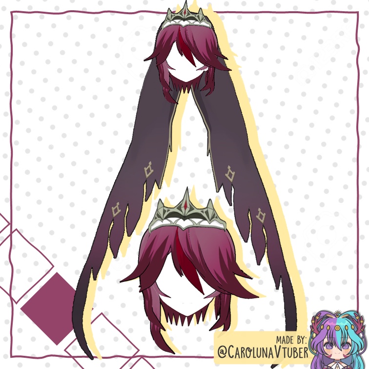 【VROID: Hair】FAN-MADE Rosaria