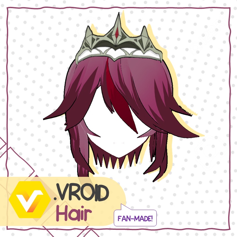 【VROID: Hair】FAN-MADE Rosaria