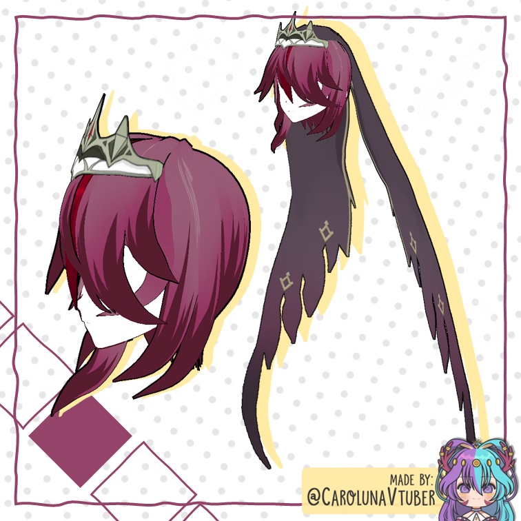 【VROID: Hair】FAN-MADE Rosaria