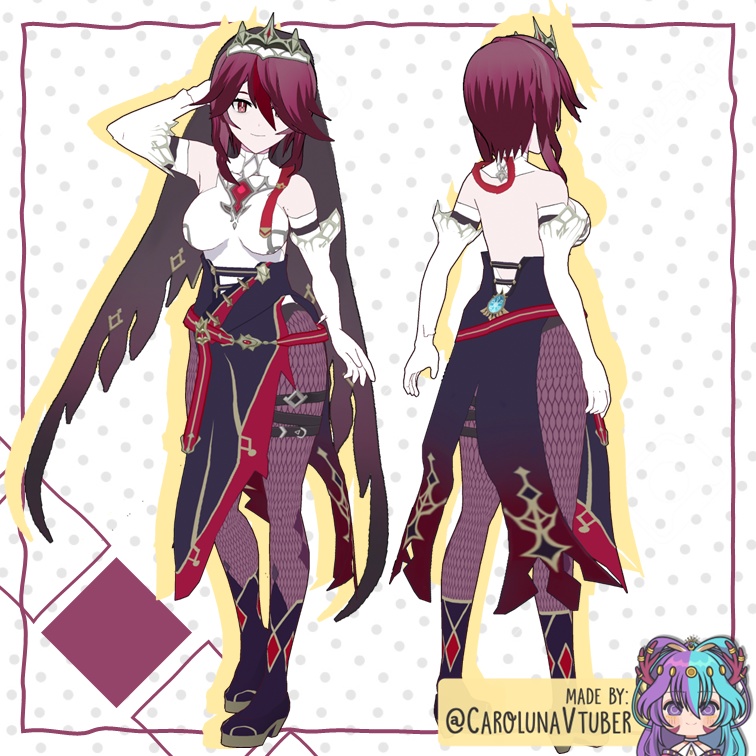 【VROID: Model】FAN-MADE Rosaria