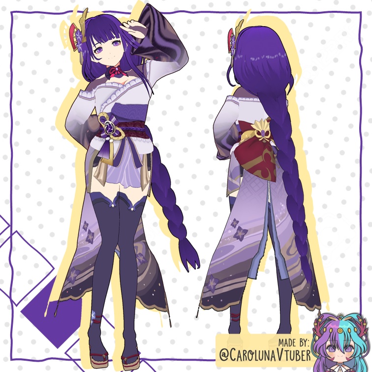 【VROID: Model】FAN-MADE Raiden Shogun