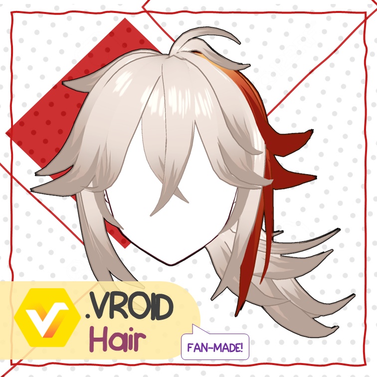 【VROID: Hair】FAN-MADE Kazuha