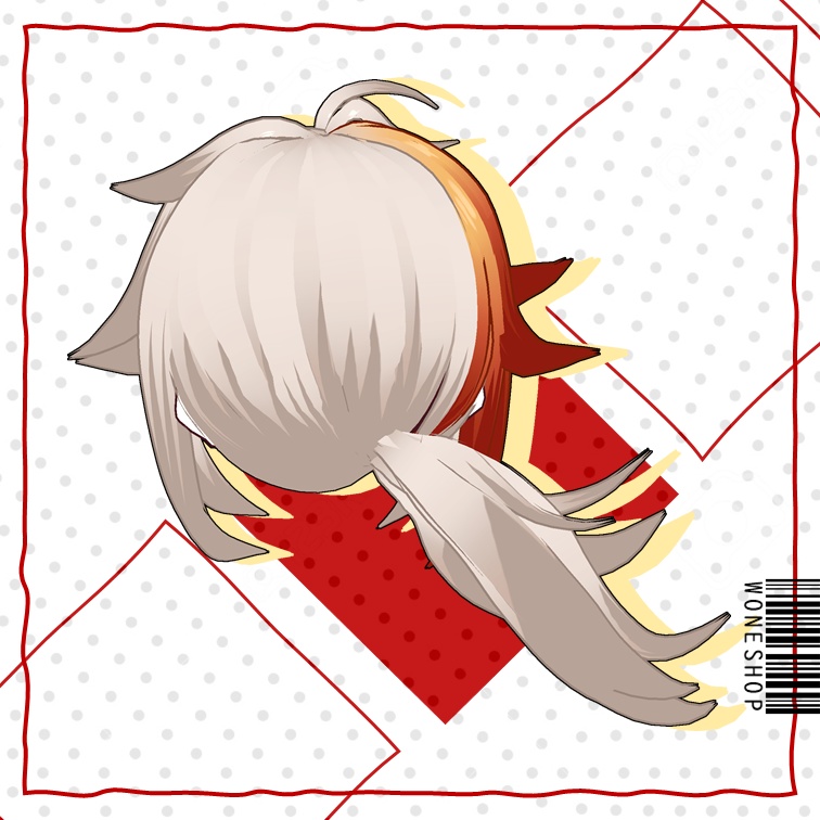 【VROID: Hair】FAN-MADE Kazuha