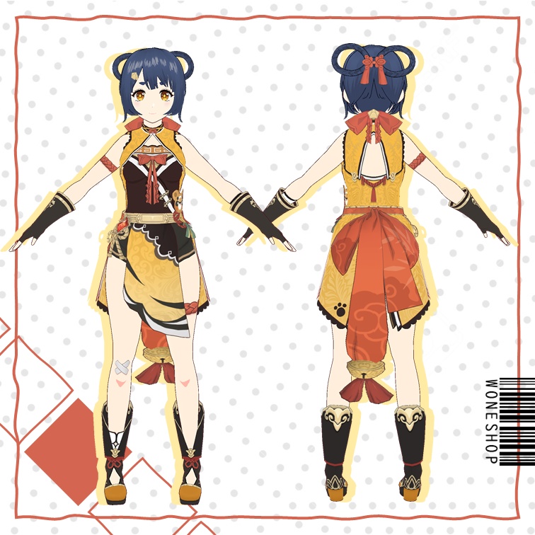 【VROID: Model】FAN-MADE Xiangling