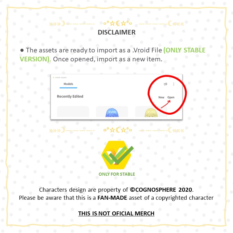 【VROID: Model】FAN-MADE Yae