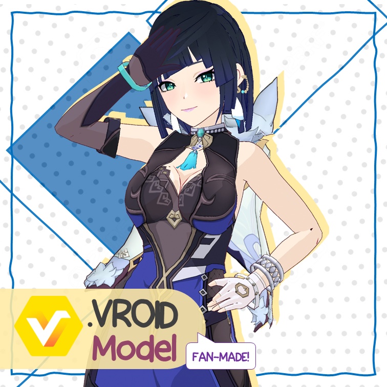 【VROID: Model】FAN-MADE Yelan