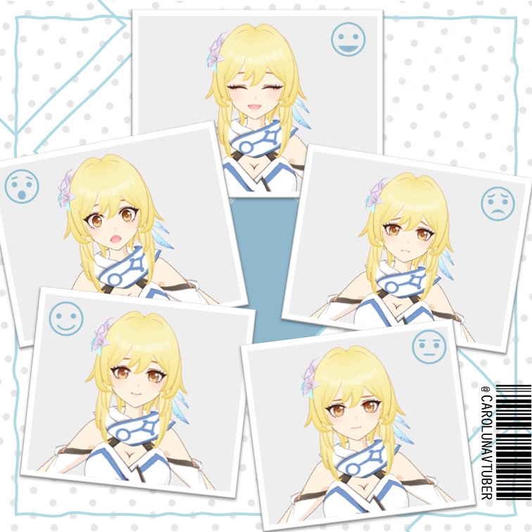 【VROID: Model】FAN-MADE Lumine