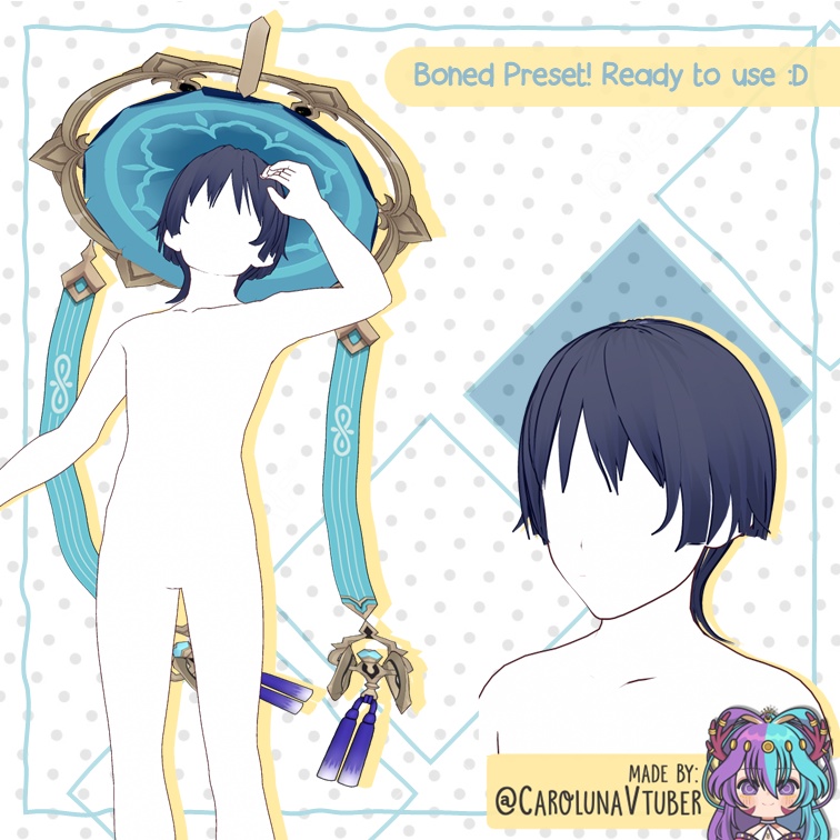 【VROID: Hair】FAN-MADE Wanderer