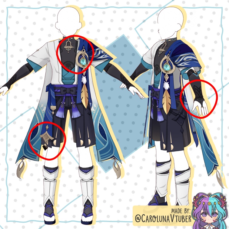 【VROID: Outfit】FAN-MADE Wanderer