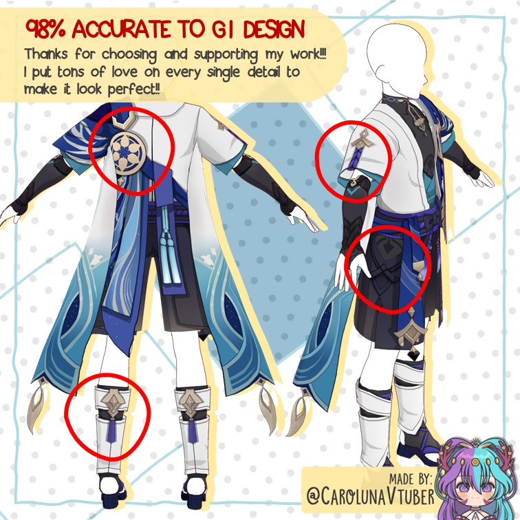 【VROID: Outfit】FAN-MADE Wanderer