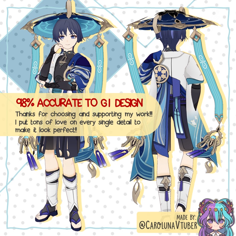 【VROID: Model】FAN-MADE Wanderer