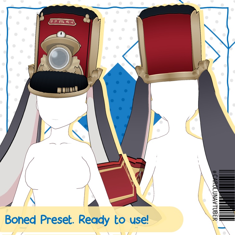 【VROID: Hair】FAN-MADE Pom Pom