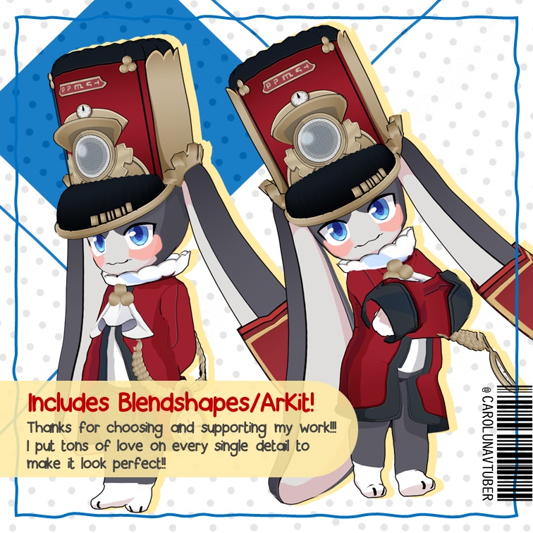 【VROID: Model】FAN-MADE Pom Pom .VRM