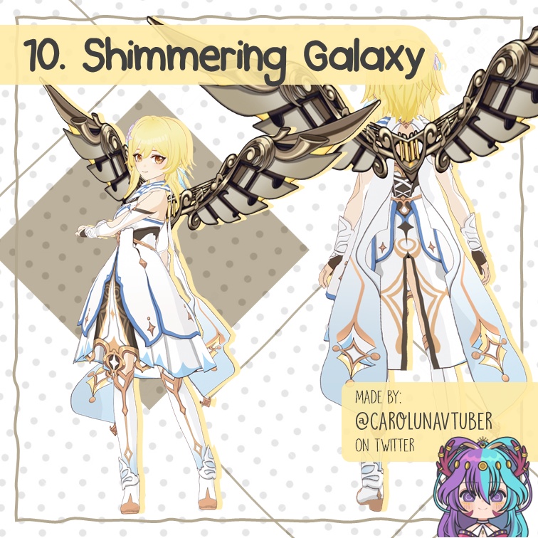 【VROID: Hair】FAN-MADE Wings