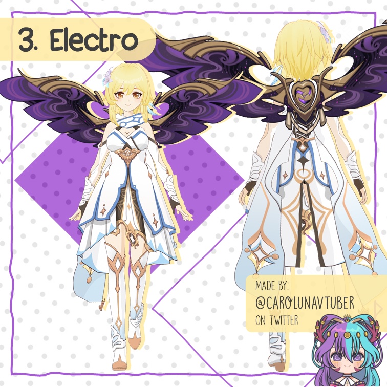 【VROID: Hair】FAN-MADE Wings