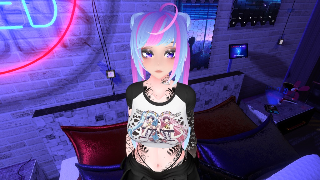Krystal eGirl VRChat Avatar 3.0