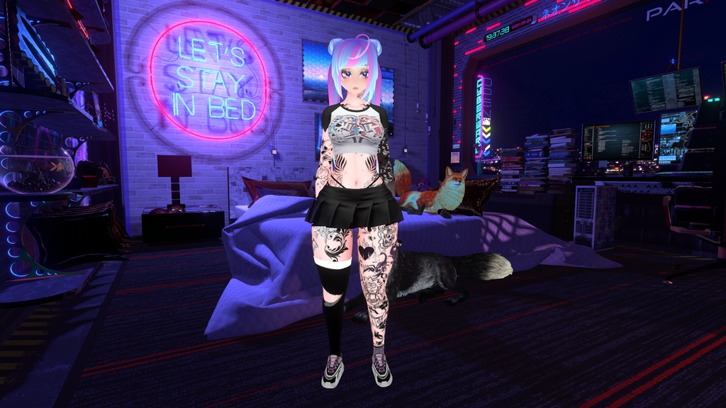 Krystal eGirl VRChat Avatar 3.0